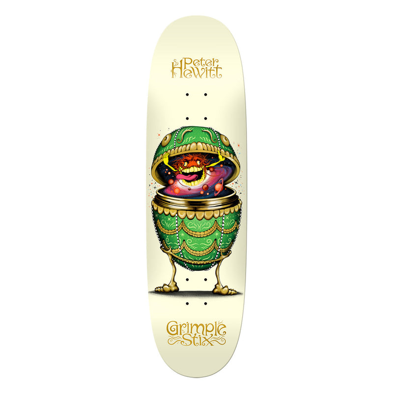 ANTIHERO GRIMPLE STIX FABRAGE SKATEBOARD DECK
