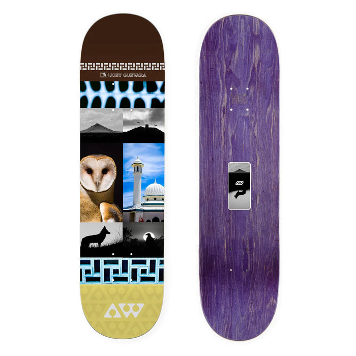 スケートボード ALIEN WORKSHOPJoey Guevara Collage 8.125 Alien Grip Alien Workshop Joey Guevara 