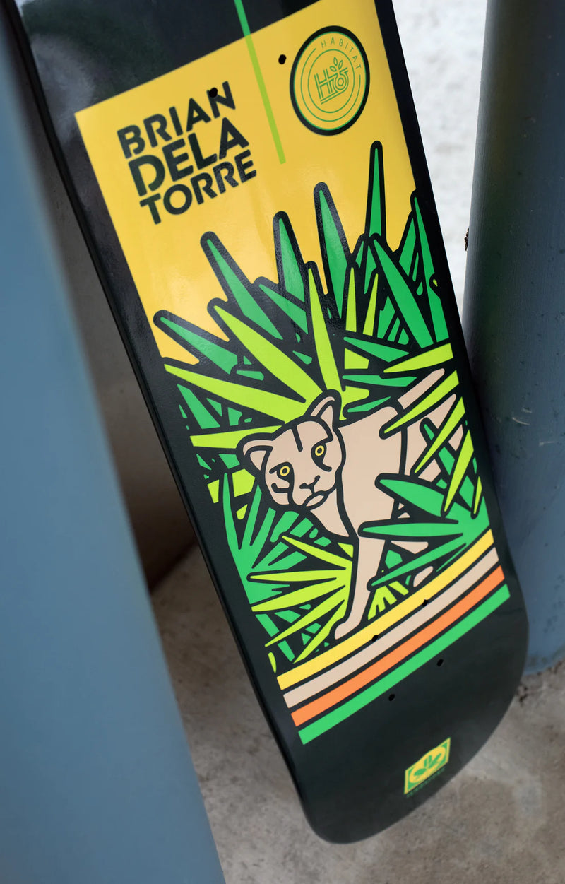 HABITAT PANTHER CROSSING SKATEBOARD DECK