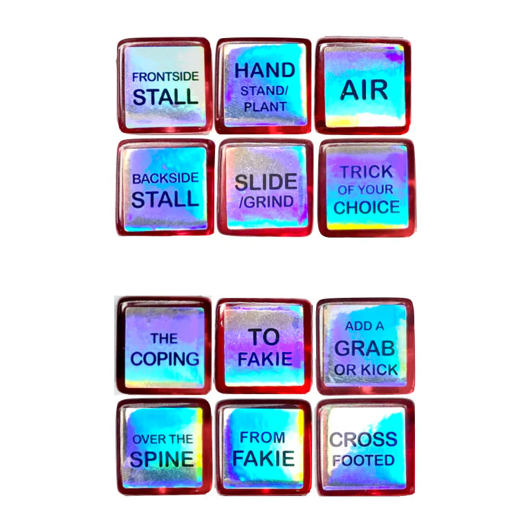 ROLLER STUFF SKATEPARK TRICK DICE