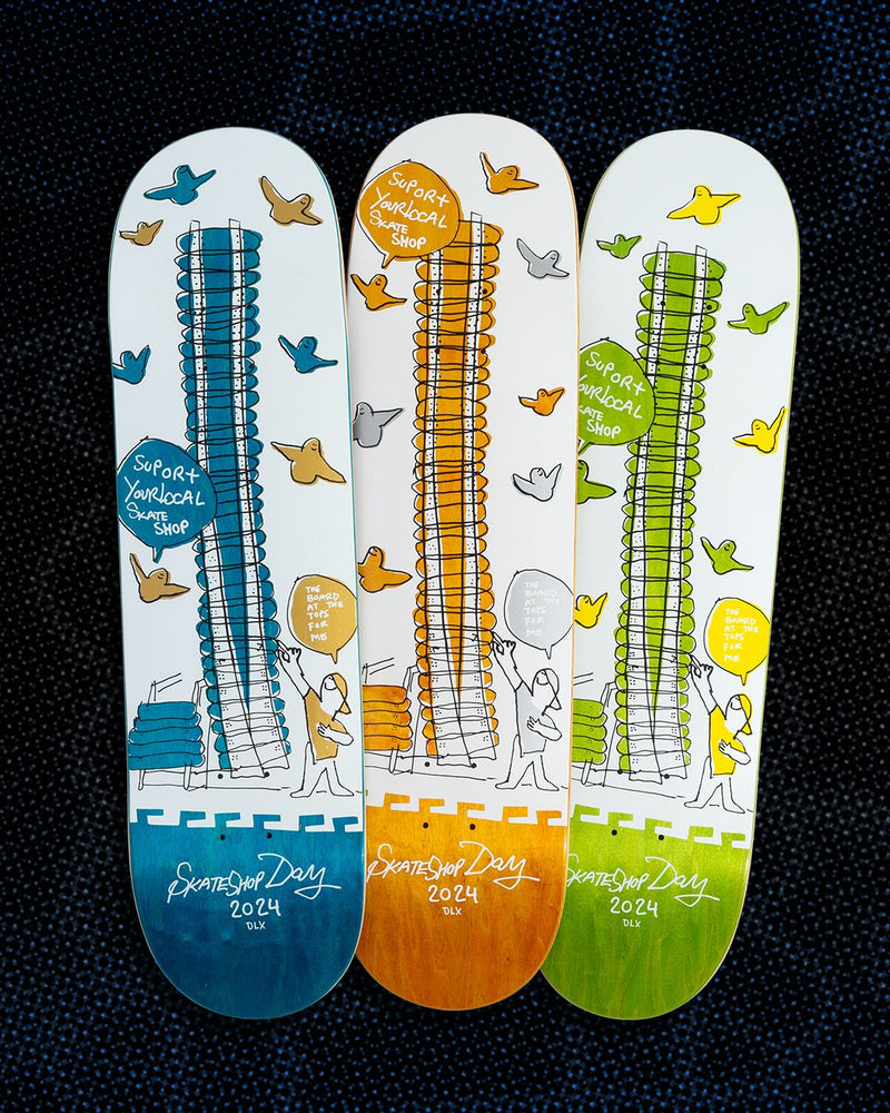 SKATE SHOP DAY SHOP KEEPER SKATEBOARD DECK
