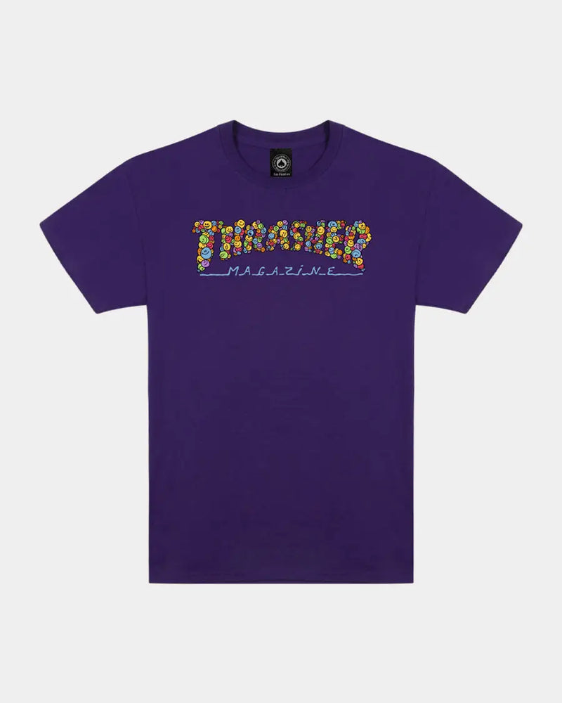 THRASHER SMILE BY SPANKY T-SHIRT