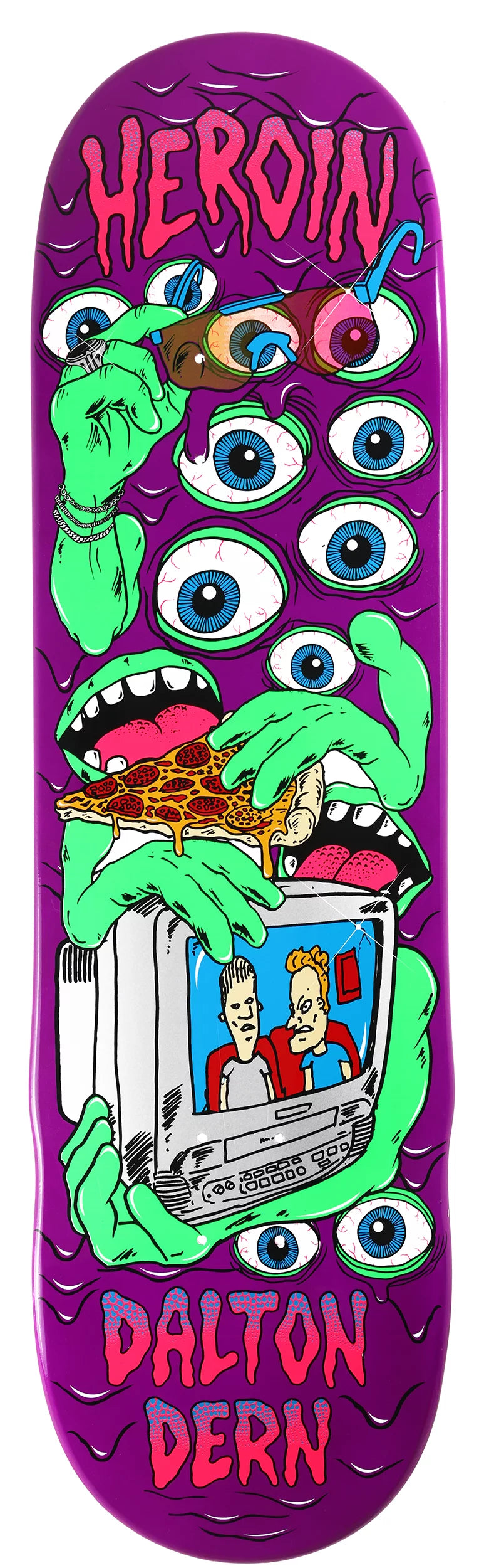 HEROIN SKATEBOARDS MUTATE OR DIE DECK