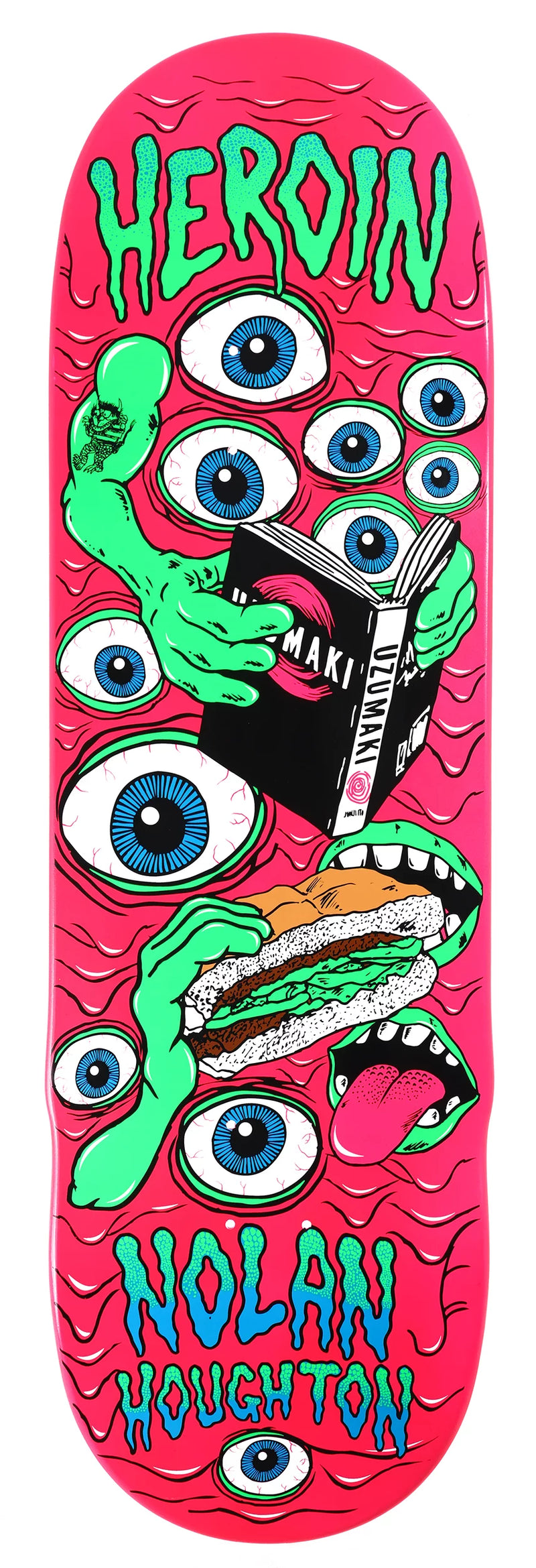 HEROIN SKATEBOARDS MUTATE OR DIE DECK