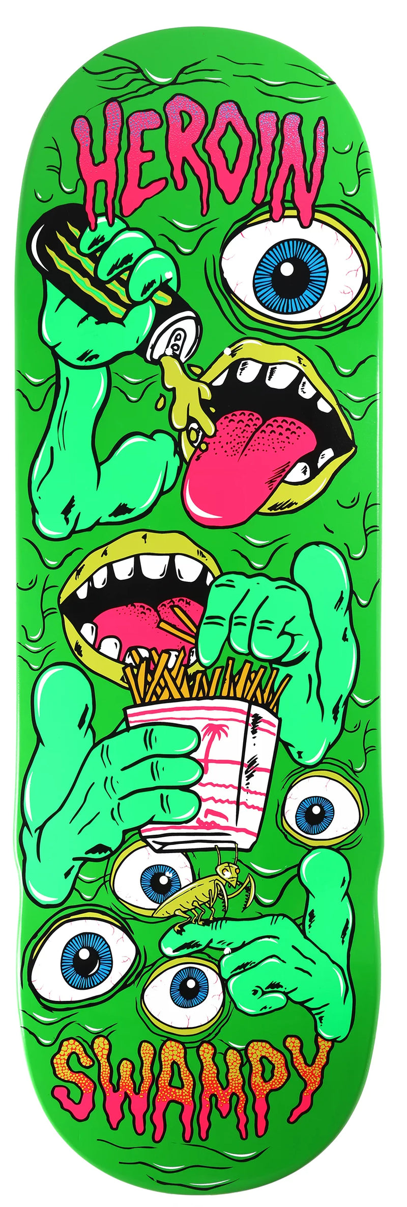 HEROIN SKATEBOARDS MUTATE OR DIE DECK