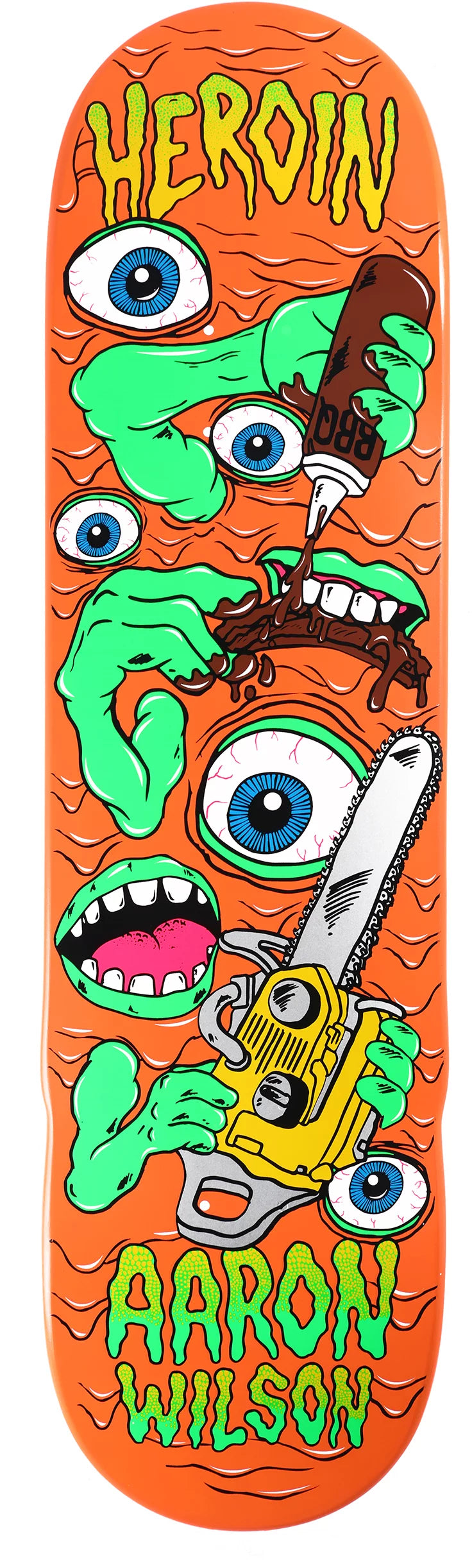 HEROIN SKATEBOARDS MUTATE OR DIE DECK