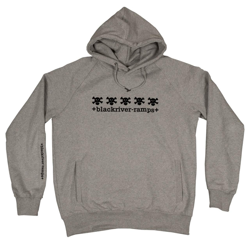 BLACKRIVER FINGERBOARDS 5 SKULLS HOODIE