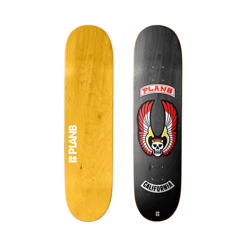 PLAN B WARRIORS LEATHER JACKET SKATEBOARD DECK