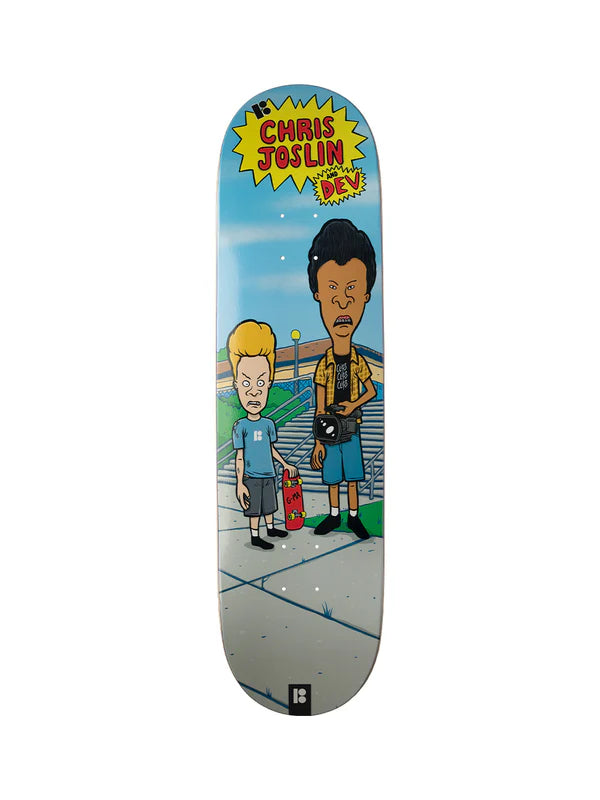 PLAN B DEV JOSLIN TWIN SKATEBOARD DECK