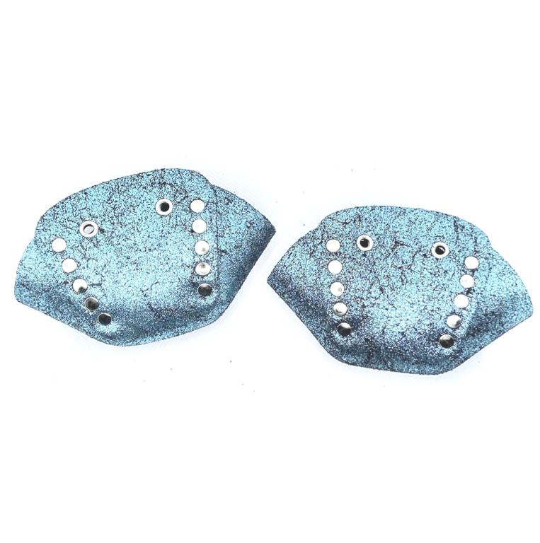 ROLLER STUFF GLITTER SUEDE TOE CAPS