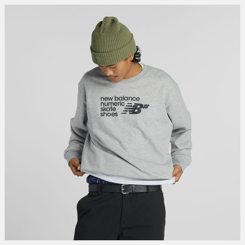 NEW BALANCE NUMERIC FRENCH TERRY CREW NECK