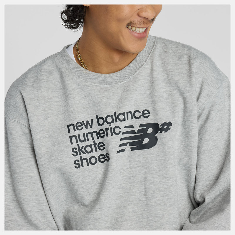 NEW BALANCE NUMERIC FRENCH TERRY CREW NECK