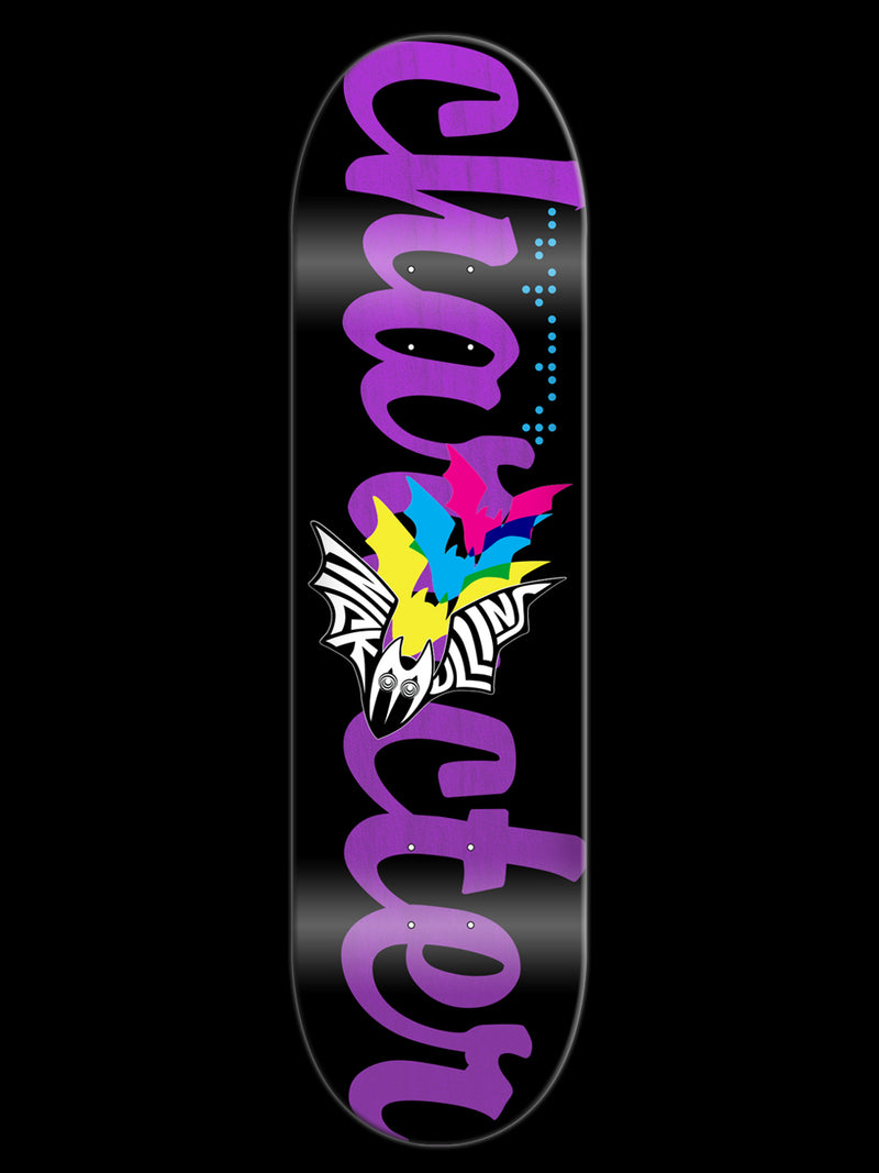 CHARACTER NICK MULLINS BAT SKATEBOARD DECK