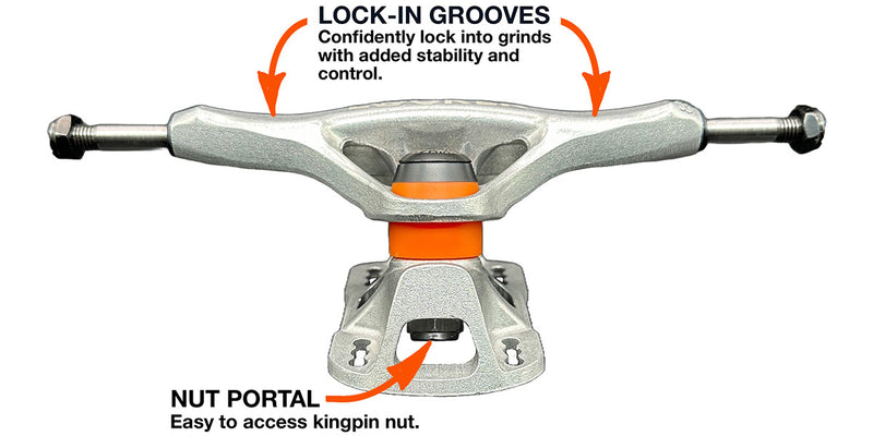 GRIND KING LOCKER SKATEBOARD TRUCKS