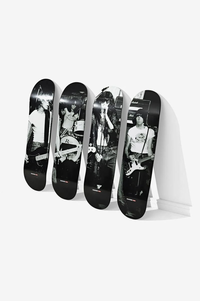 GLOBE RAMONES ON STAGE COLLECTOR'S SKATEBOARD DECK SET