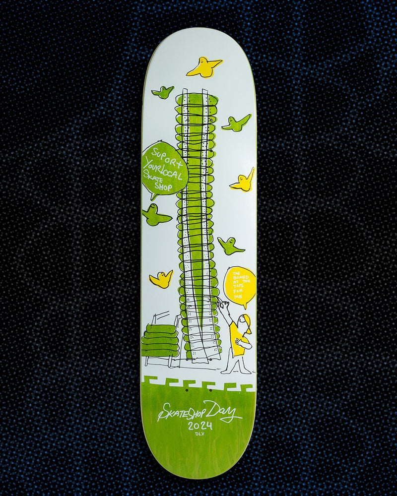 SKATE SHOP DAY SHOP KEEPER SKATEBOARD DECK
