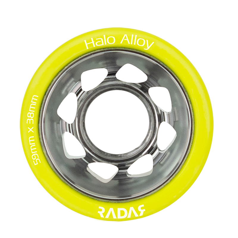 RIEDELL HALO ALLOY WHEELS 4 PK