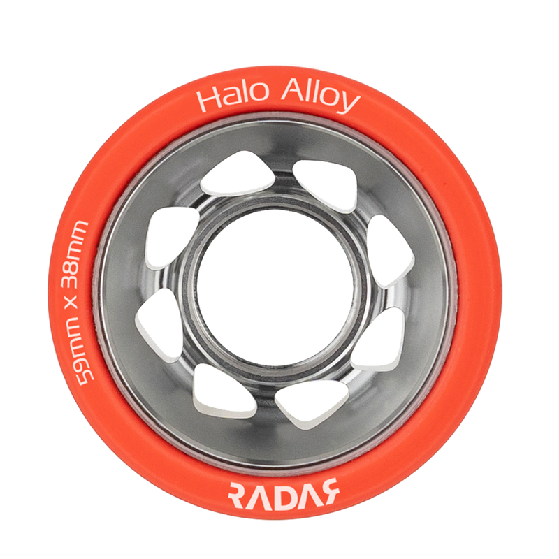 RIEDELL HALO ALLOY WHEELS 4 PK