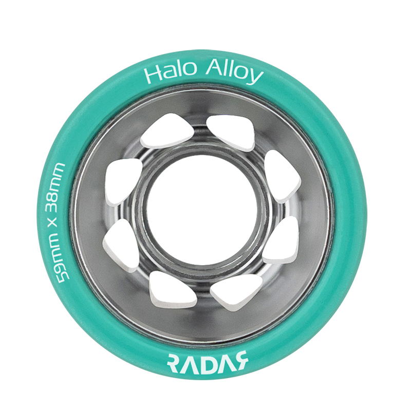 RIEDELL HALO ALLOY WHEELS 4 PK