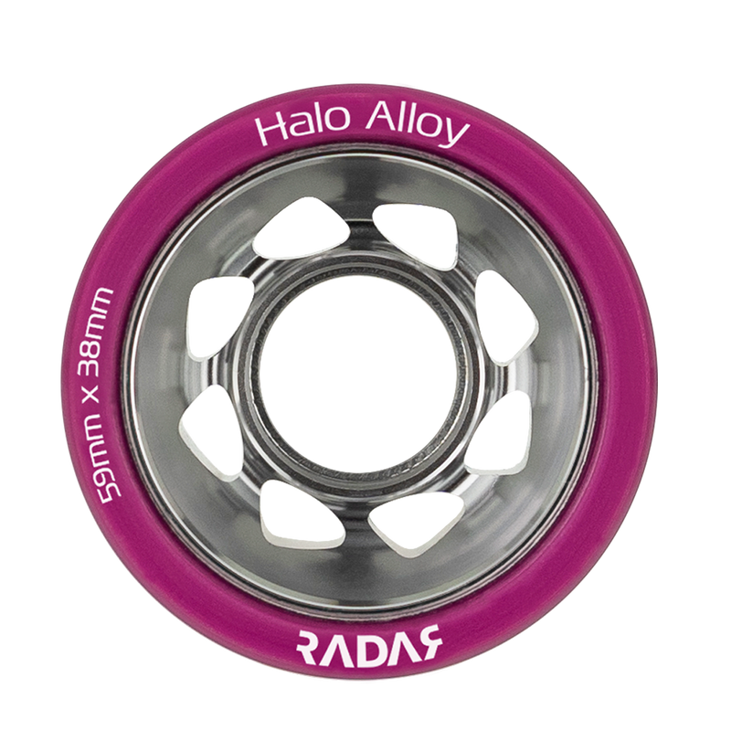 RIEDELL HALO ALLOY WHEELS 4 PK