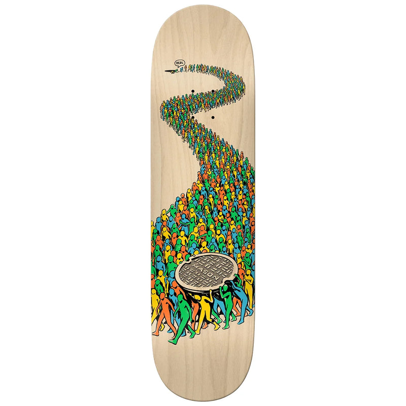 REAL POPULATION SKATEBOARD DECK