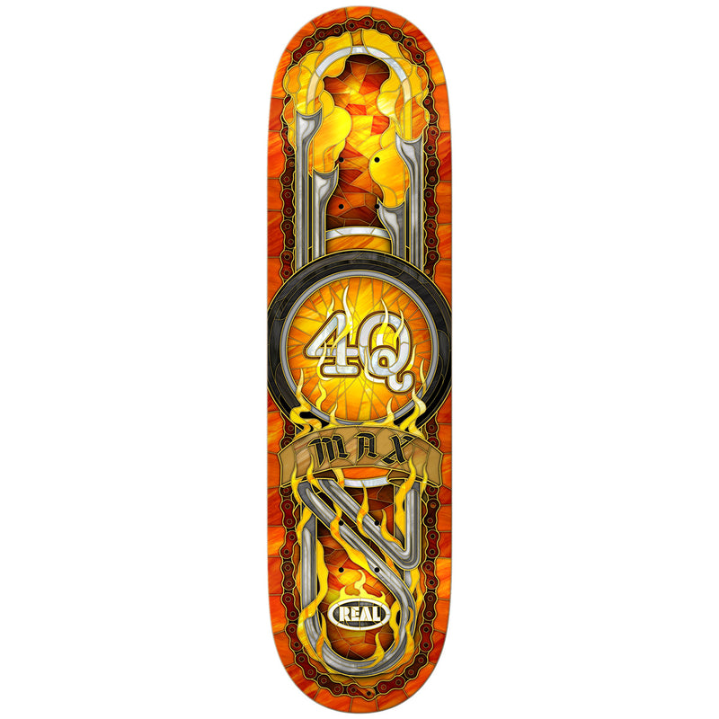 REAL 4Q CATHEDRAL SKATEBOARD DECK