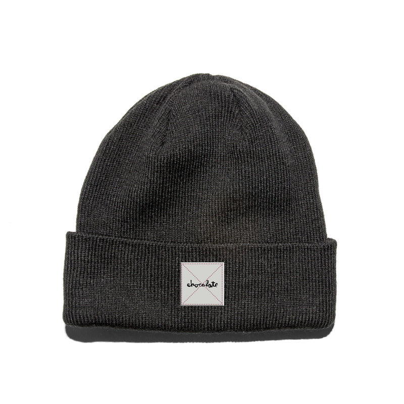 CHOCOLATE REFLECTIVE WORK SKATE BEANIE