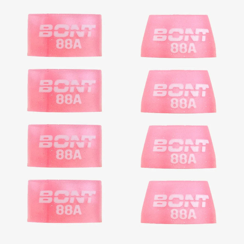BONT ROLLER SKATE QUAD CUSHIONS-88A-8 PACK