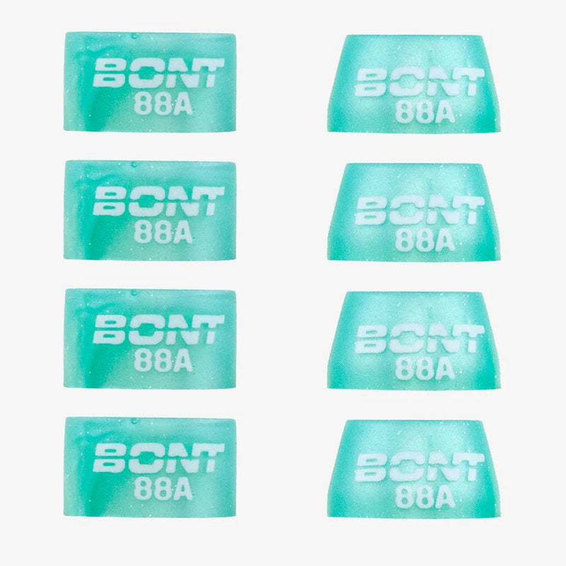BONT ROLLER SKATE QUAD CUSHIONS-88A-8 PACK