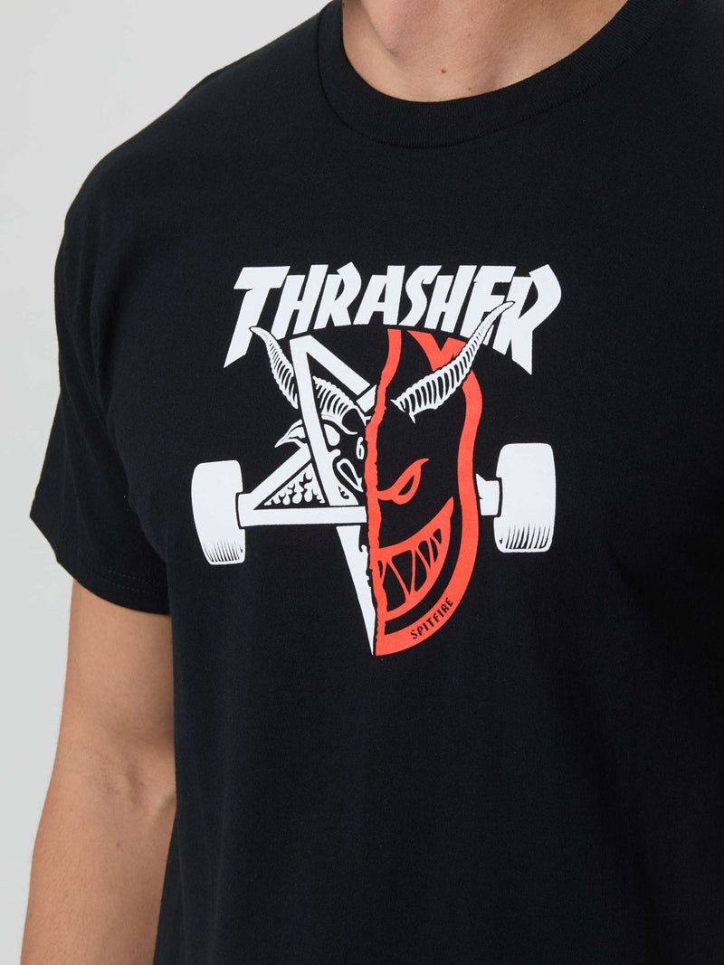 THRASHER THRASH & BURN TEE