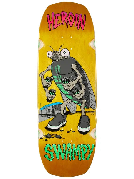 Heroin Skateboards Swampy Bug Deck - Thumbnail 2
