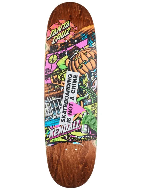 SANTA CRUZ STREET ART VX DECK