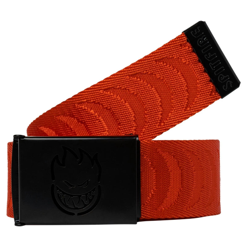 SPITFIRE CUT OUT JACQUARD SWIRL WEB BELT