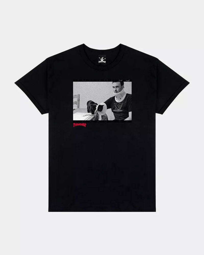 THRASHER X TOY MACHINE TEMPLETON BY BURNETT T-SHIRT
