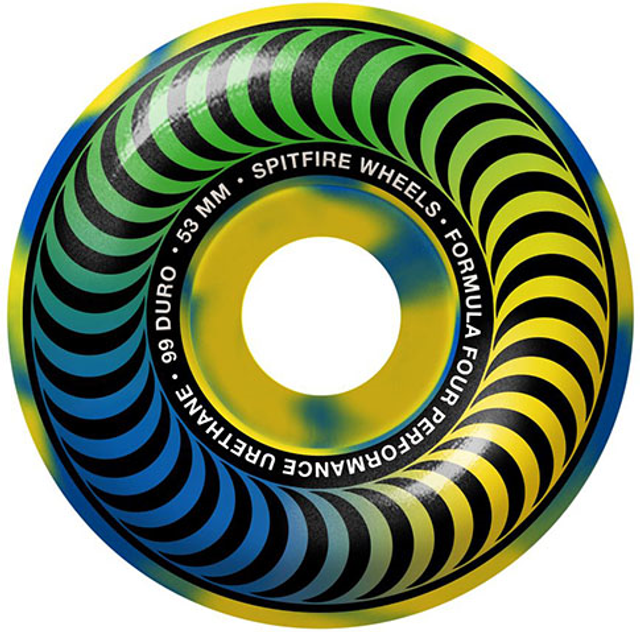 SPITFIRE MULTI SWIRL CLASSIC SKATEBOARD WHEELS