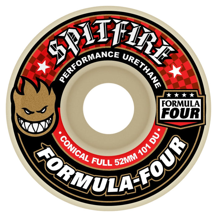 SPITFIRE FORMULA 4 CONICAL FULL SKATEBOARD WHEELS