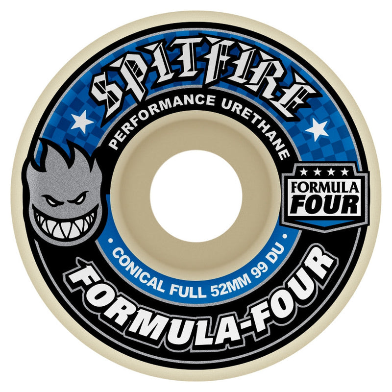 SPITFIRE FORMULA 4 CONICAL FULL SKATEBOARD WHEELS