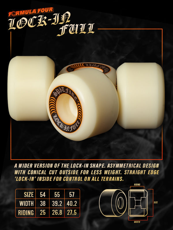 SPITFIRE FORMULA 4 LOCK IN FULL SKATEBOARD WHEELS