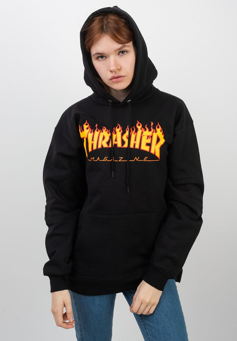 THRASHER FLAME HOODIE
