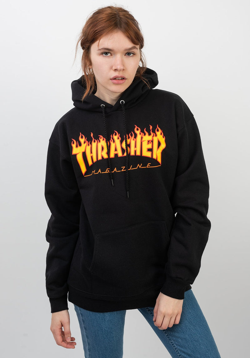 THRASHER FLAME HOODIE