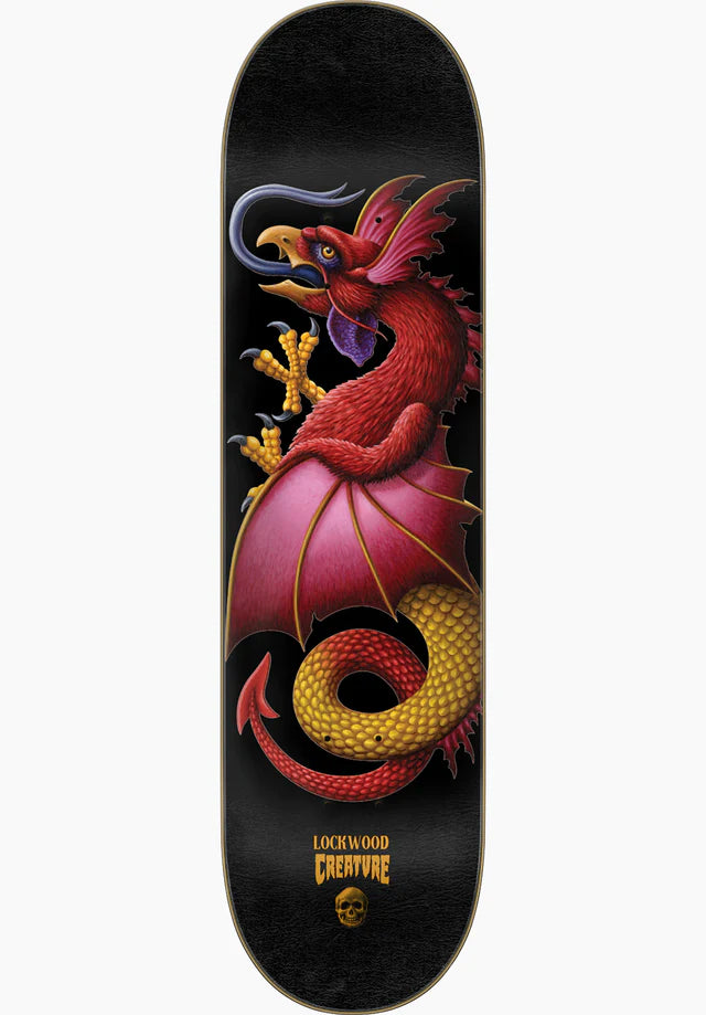 CREATURE CREST PRO SKATEBOARD DECK