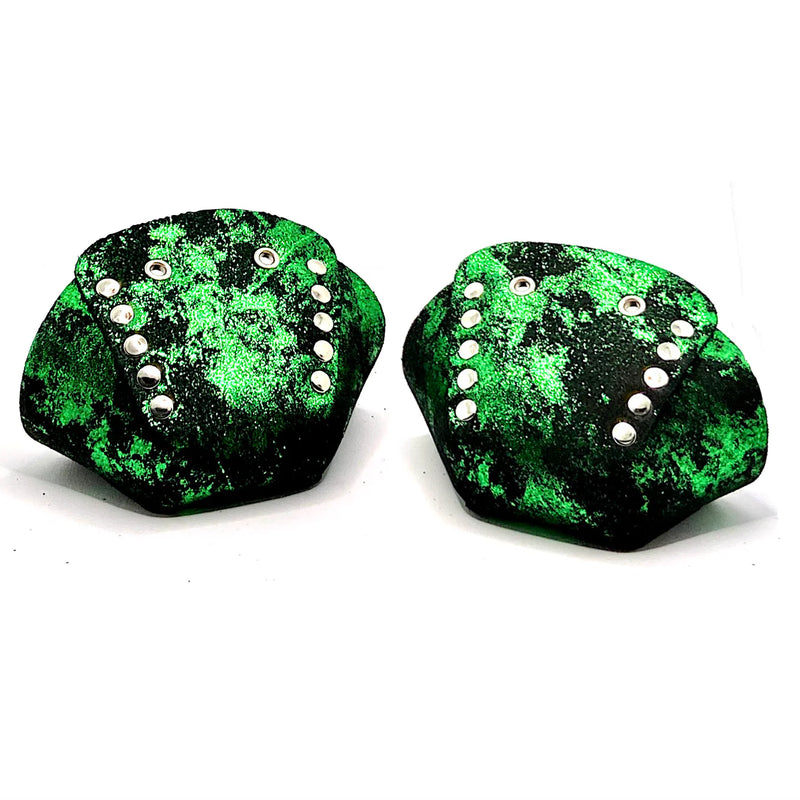 ROLLER STUFF GLITTER SUEDE TOE CAPS