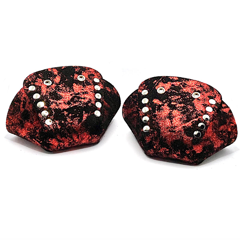 ROLLER STUFF GLITTER SUEDE TOE CAPS