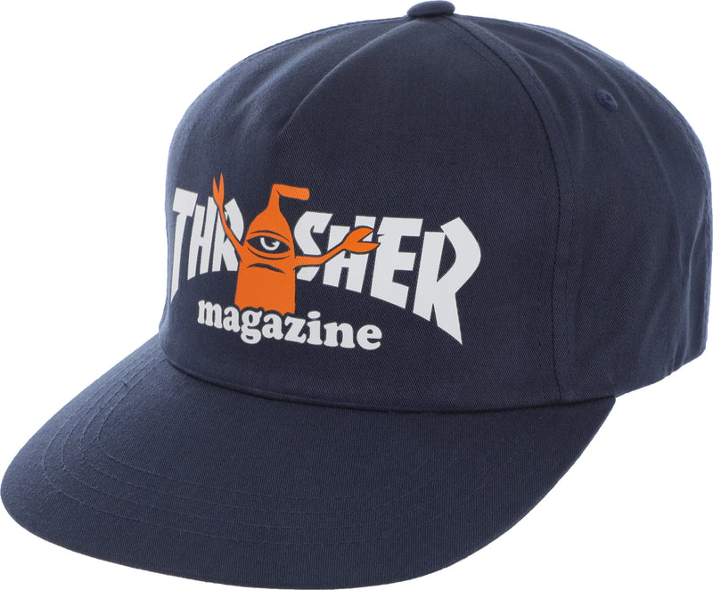 THRASHER X TOY MACHINE SECT SNAPBACK
