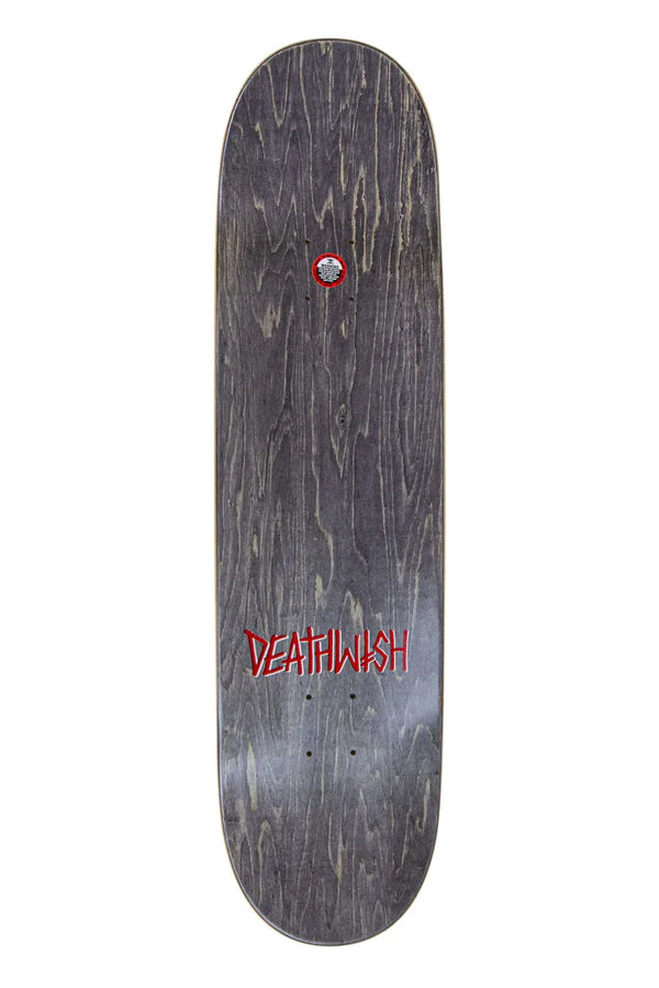 DEATHWISH GATOR BLUE SKATEBOARD DECK