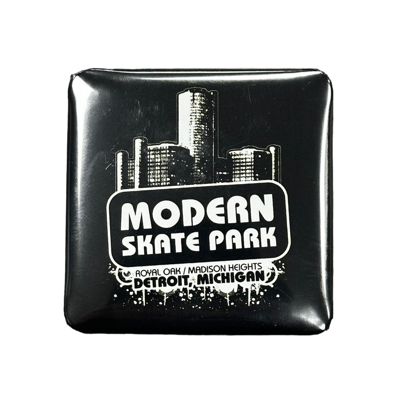 MODERN SKATE PARK REN CEN LOGO SQUARE PIN