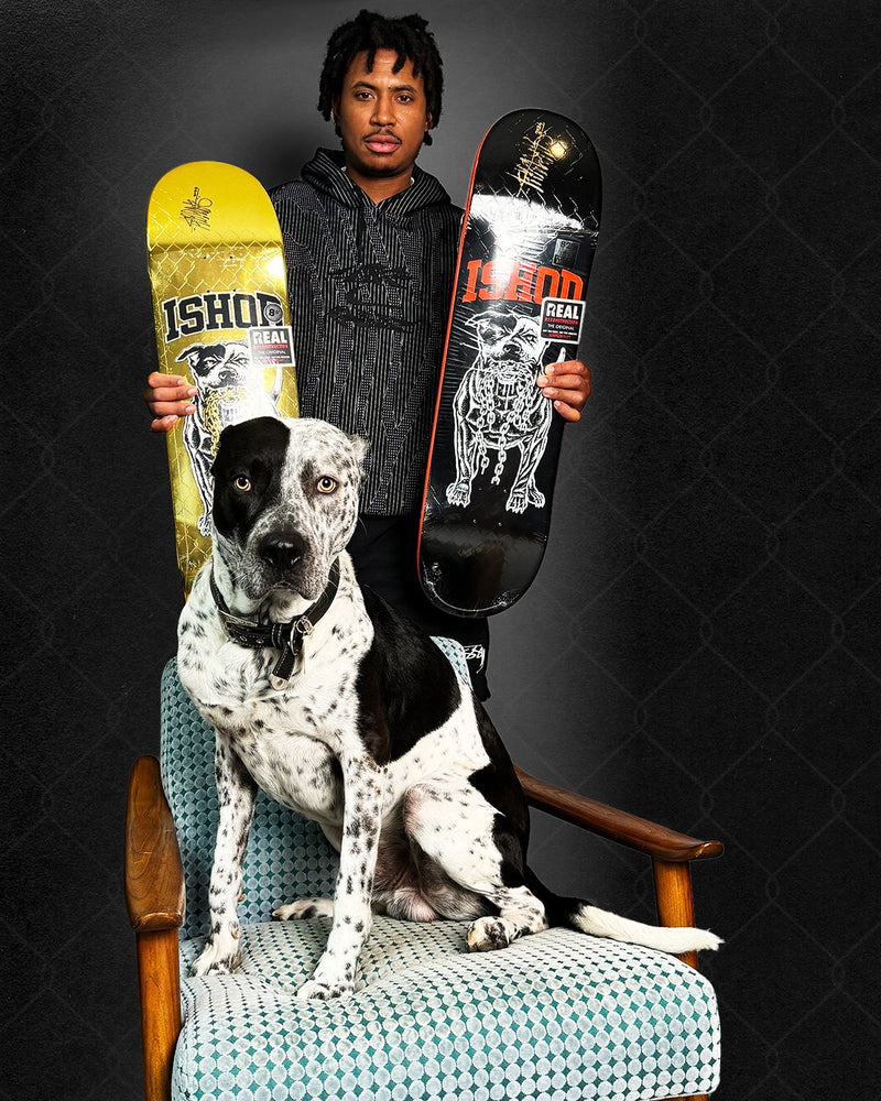 REAL ISHOD WAIR GOOD DOG SSD LTD. SKATEBOARD DECK