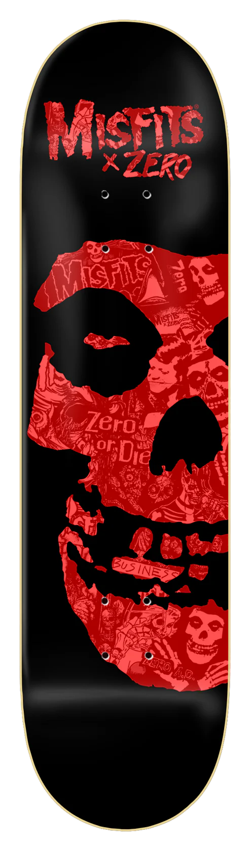 ZERO MISFITS SKATEBOARD DECK