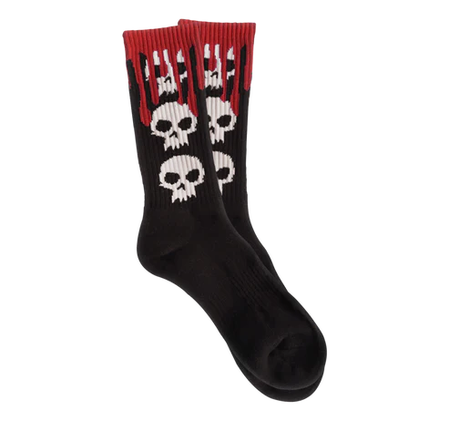 ZERO 3 SKULL BLOOD SOCKS