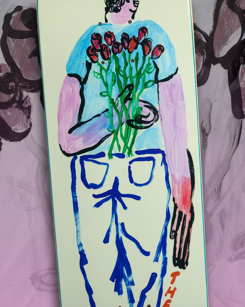 THERE ILYSM JERRY HSU GUEST SSD LTD. SKATEBOARD DECK